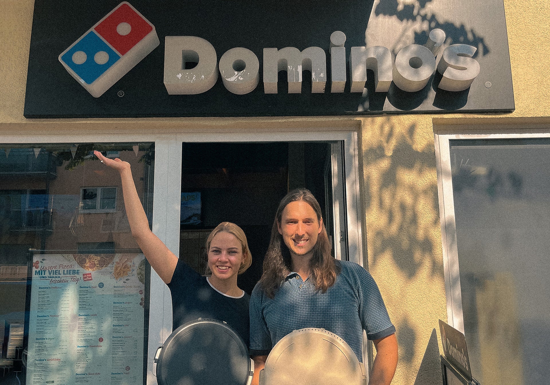 Domino's rollout of reusable pizza boxes around Germany
