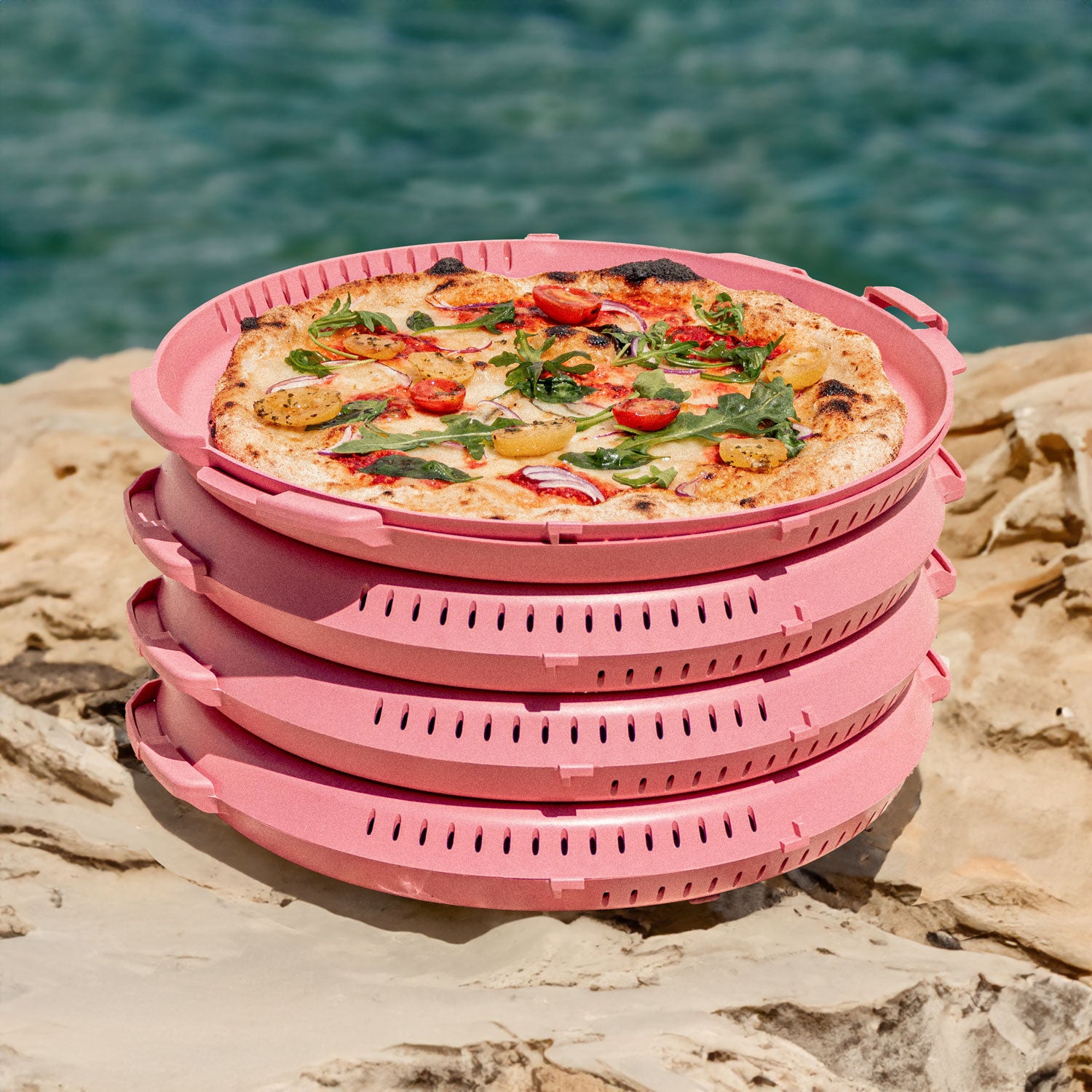 pizza aufbewahren PIZZycle - die Mehrweg Pizzabox