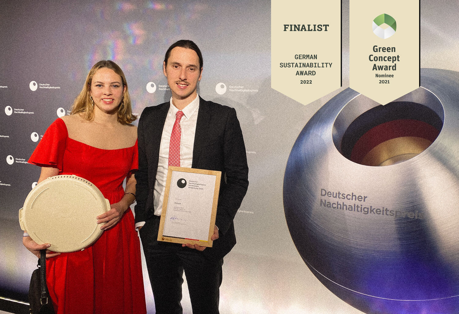 PIZZycle reusable pizza container sustainable innovative design German sustainability award green concept award